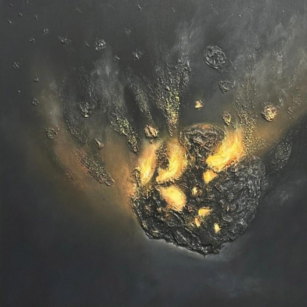 Φλεγόμενος Μετεωρίτης (Burning Meteorite)